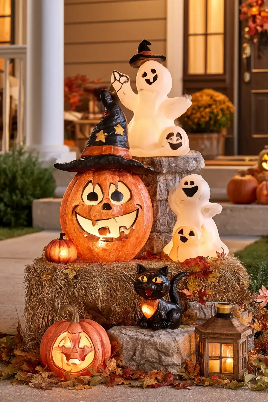 27 Enchanting Vintage Halloween Decor Ideas Filled With Nostalgic Charm