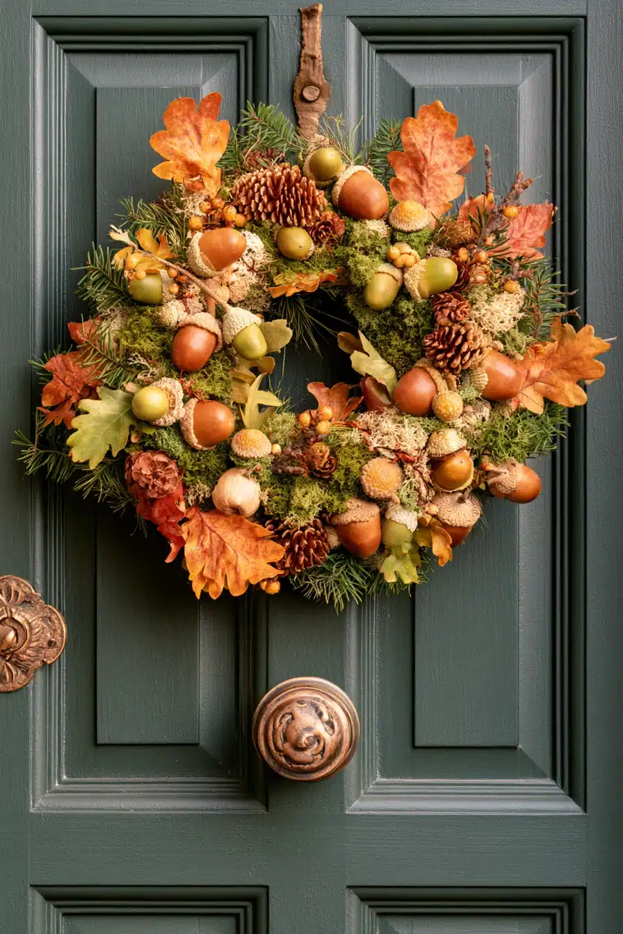 27 Beautiful Fall Wreaths for Your Front Door to Welcome Autumn in Style
