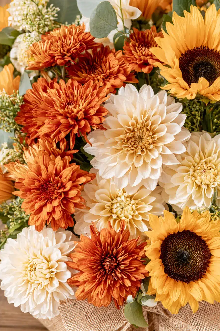 27 Gorgeous Fall Front Door Wreaths for a Warm Autumn Welcome