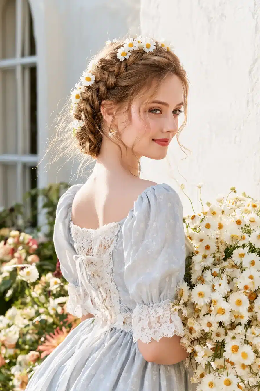27 Charming Cottagecore Hairstyles for Short Hair With Romantic Countryside Style