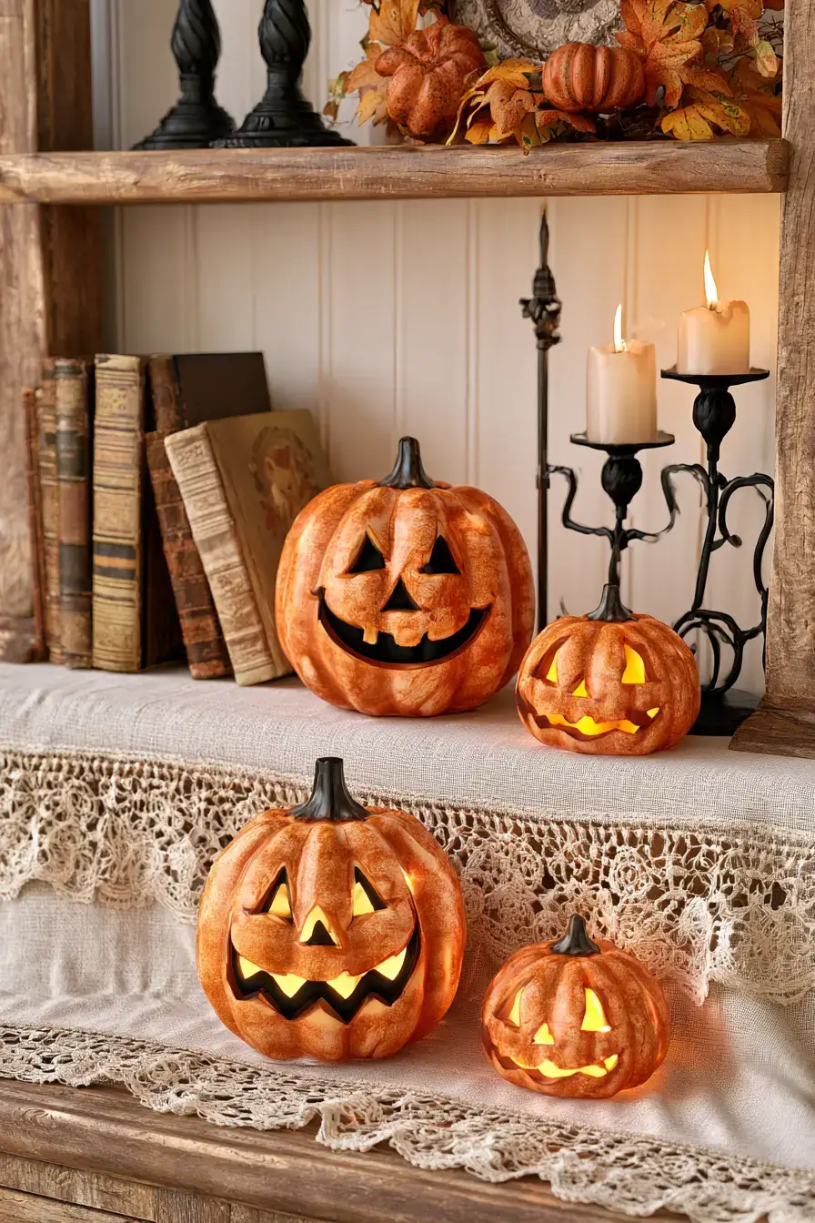 27 Enchanting Vintage Halloween Decor Ideas Filled With Nostalgic Charm