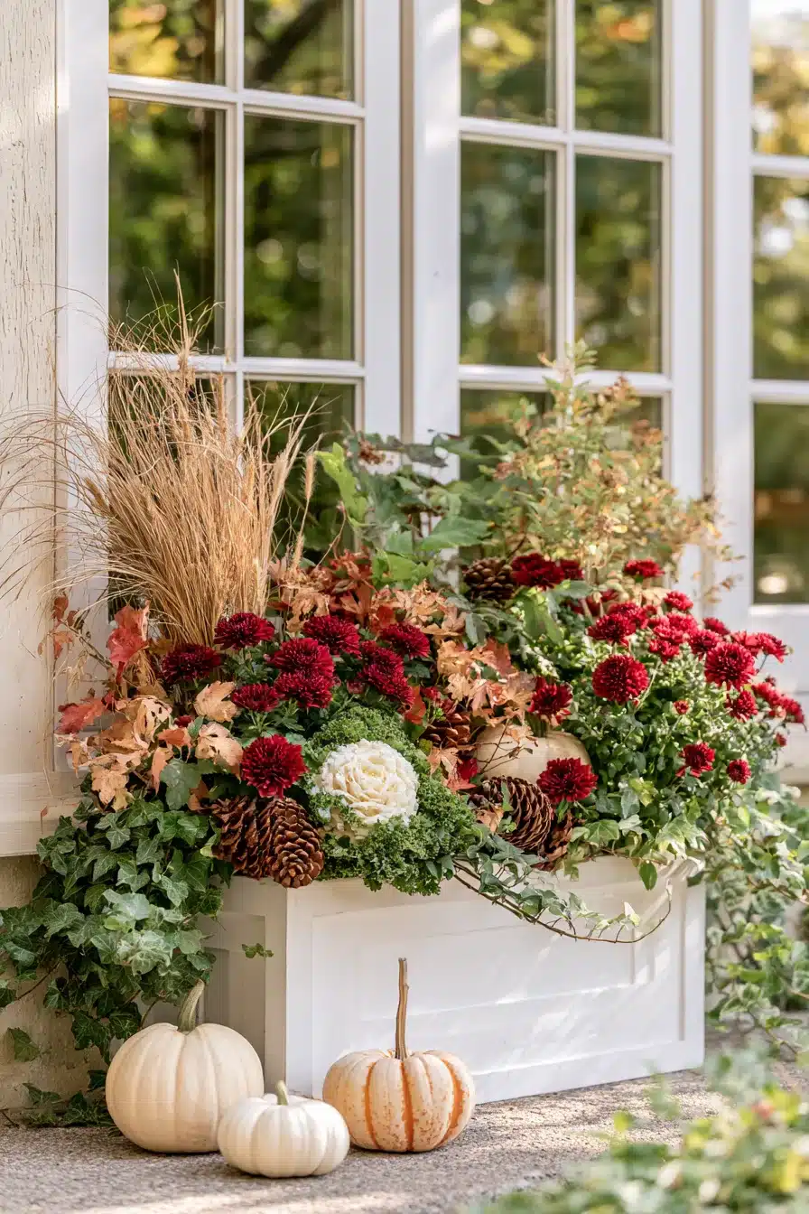 27 Outdoor Fall Decorations for a Warm and Welcoming Home