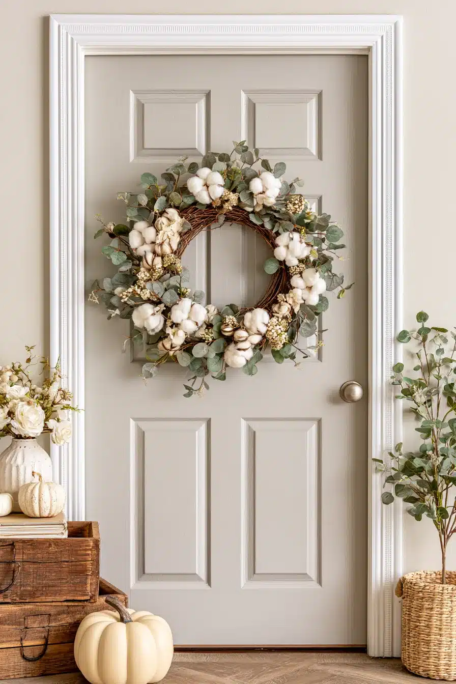 27 Beautiful Fall Wreaths for Your Front Door to Welcome Autumn in Style