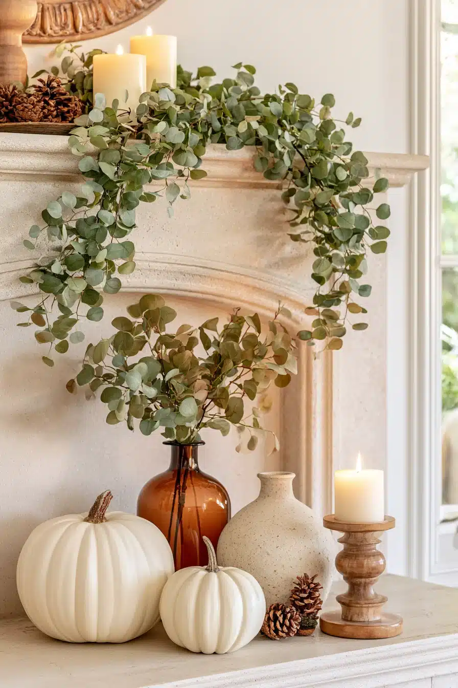 27 Autumn Fireplace Decor Ideas for a Warm Cozy Home