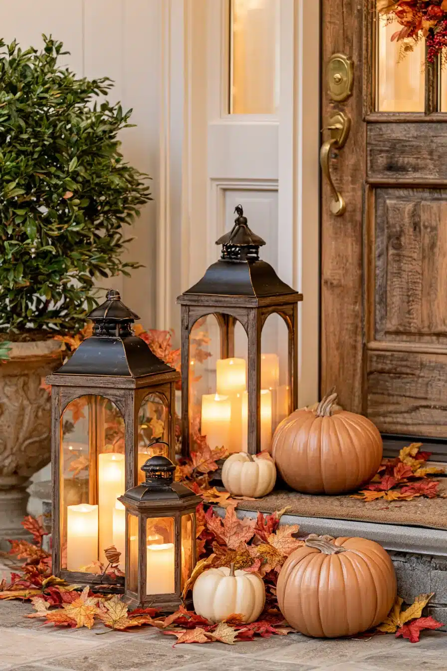 27 Beautiful Thanksgiving Door Decorations for a Warm Festive Welcome