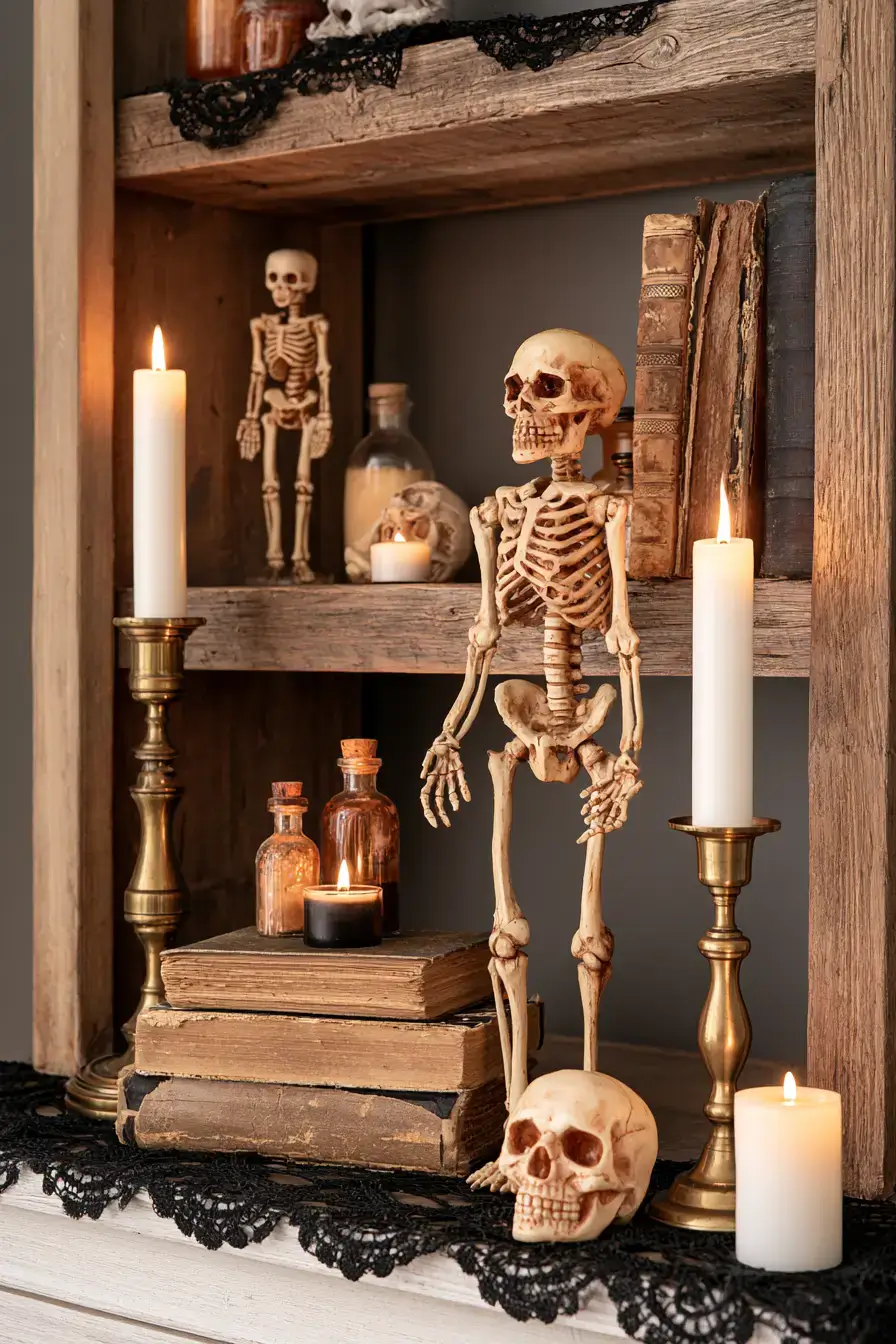 27 Enchanting Vintage Halloween Decor Ideas Filled With Nostalgic Charm