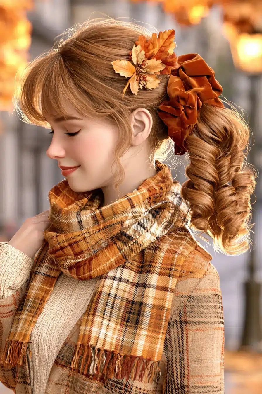 27 Cute Autumn Hairstyles for a Cozy and Effortlessly Stylish Look
