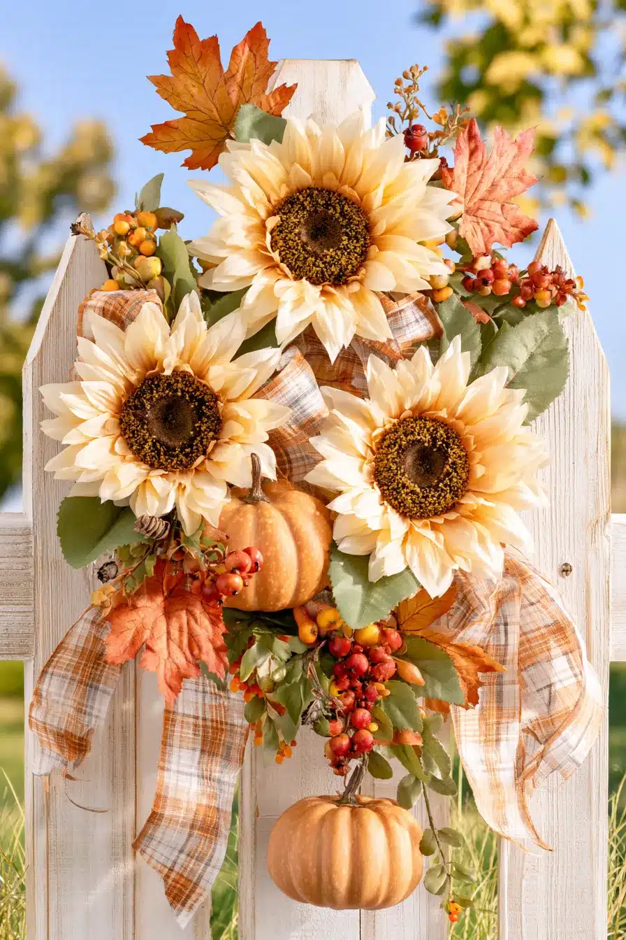 27 Outdoor Fall Decorations for a Warm and Welcoming Home