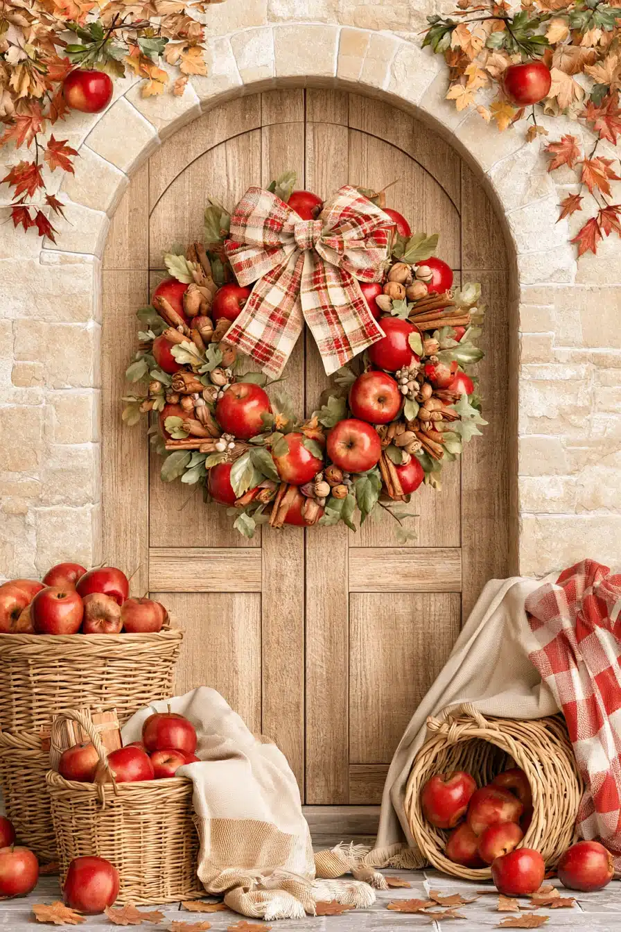 27 Beautiful Fall Wreaths for Your Front Door to Welcome Autumn in Style