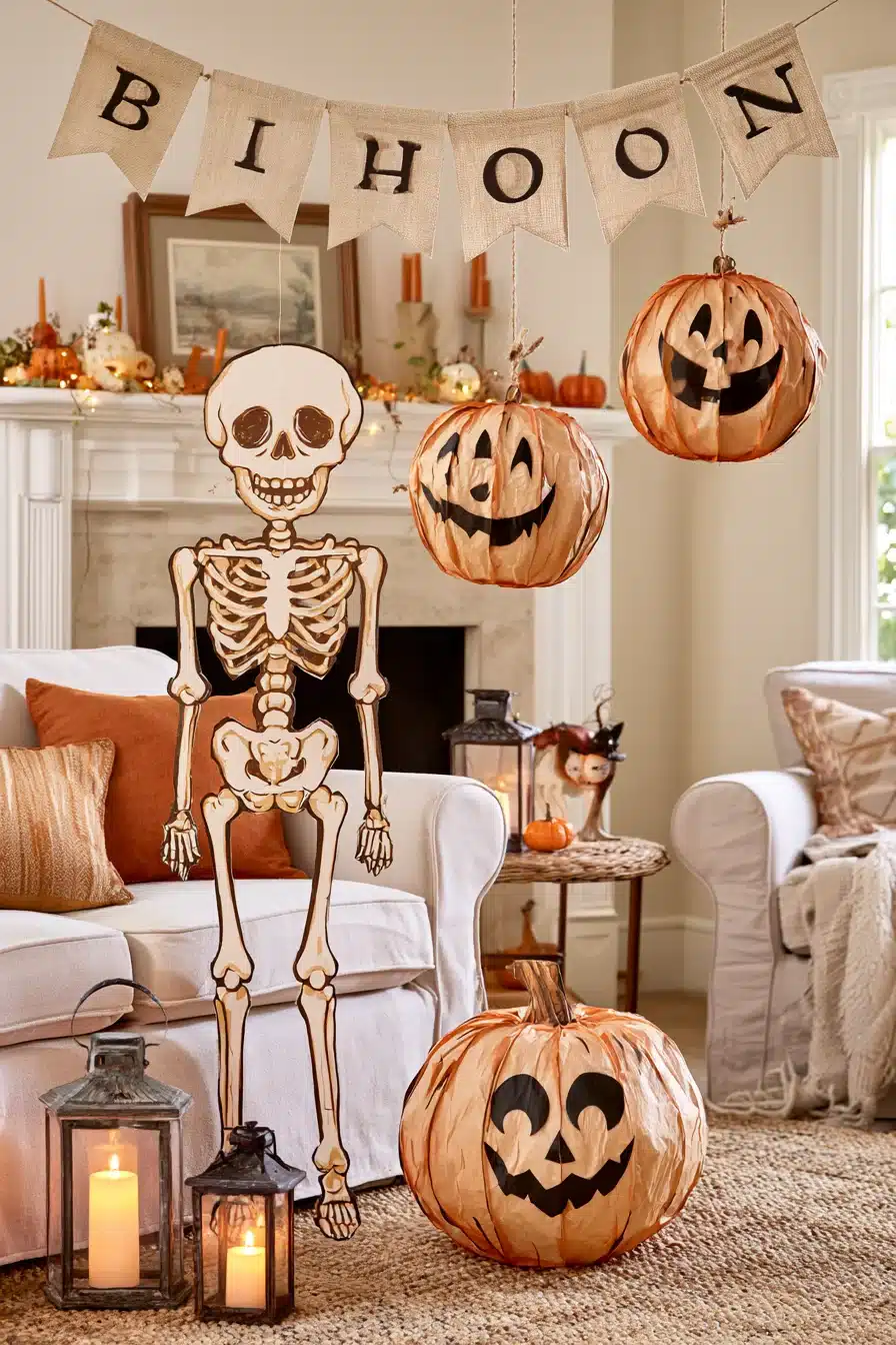 27 Nostalgic Halloween Decor Ideas Filled With Timeless Spooky Charm