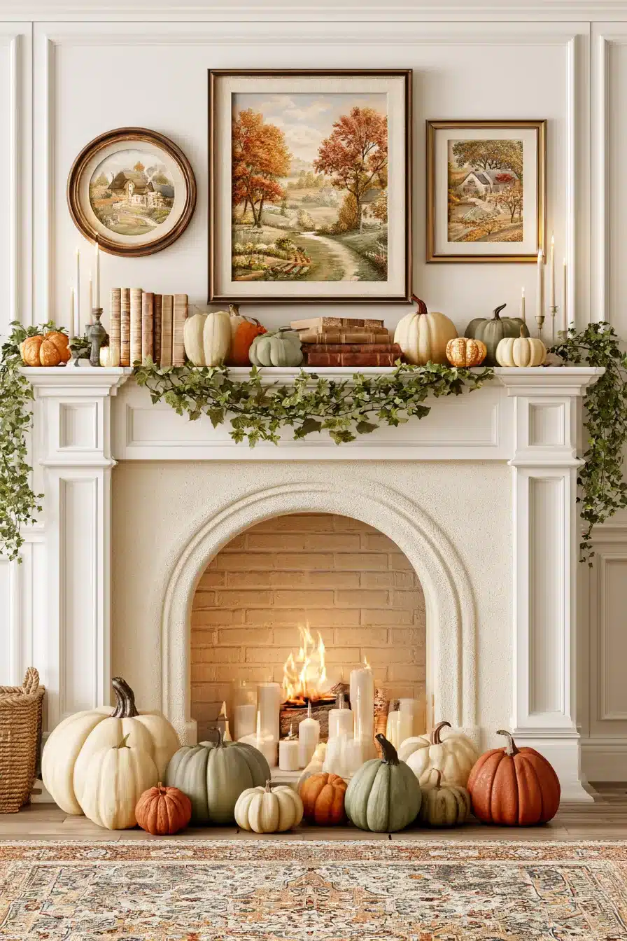 27 Cozy Cottage Fall Decor Ideas for a Warm Seasonal Home