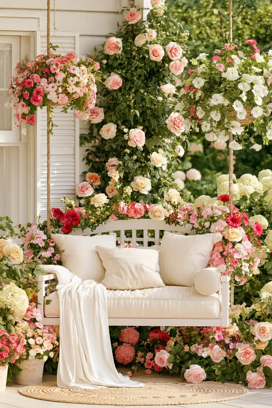 27 Dreamy Porch Swing Ideas for a Cozy Outdoor Escape