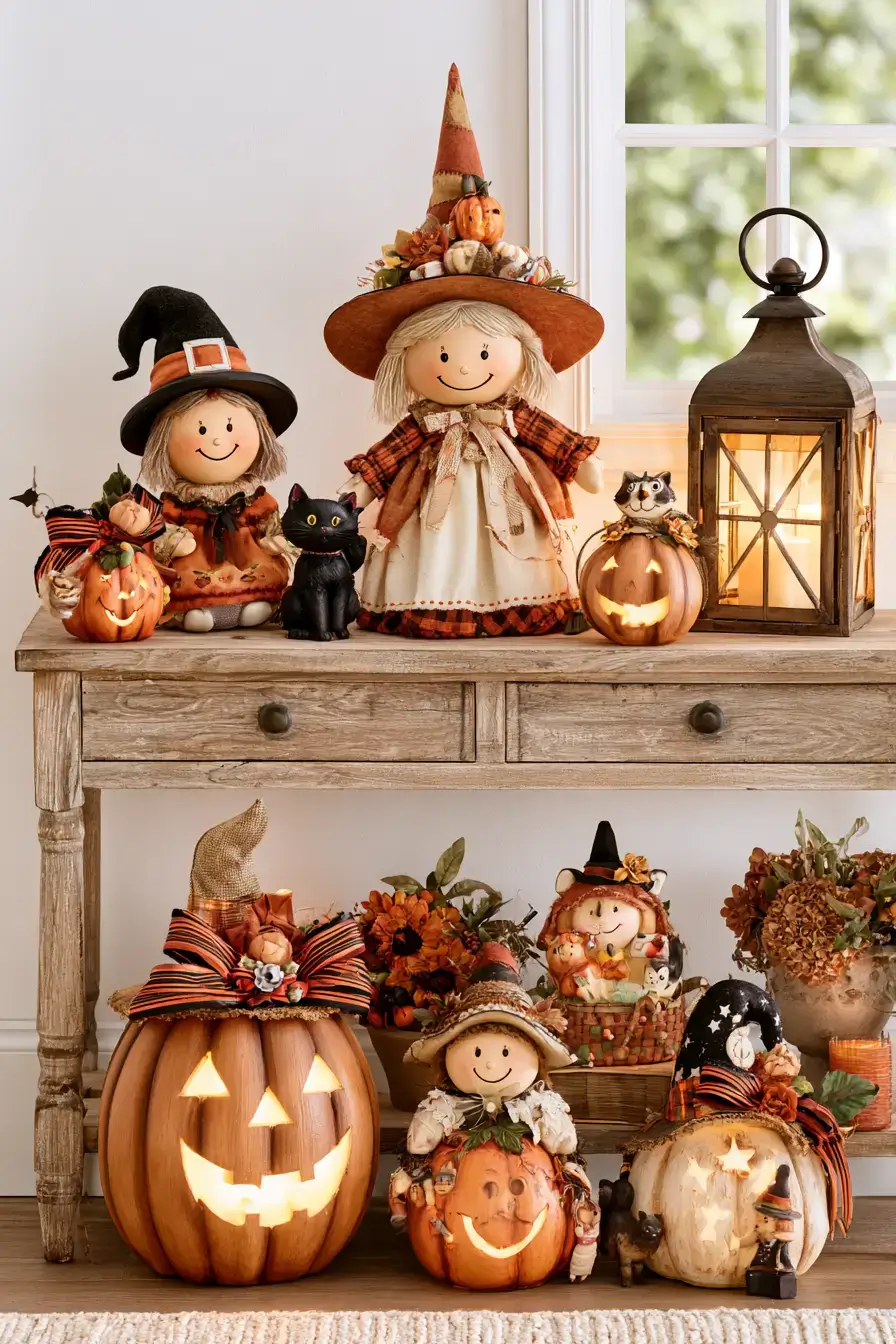 27 Enchanting Vintage Halloween Decor Ideas Filled With Nostalgic Charm