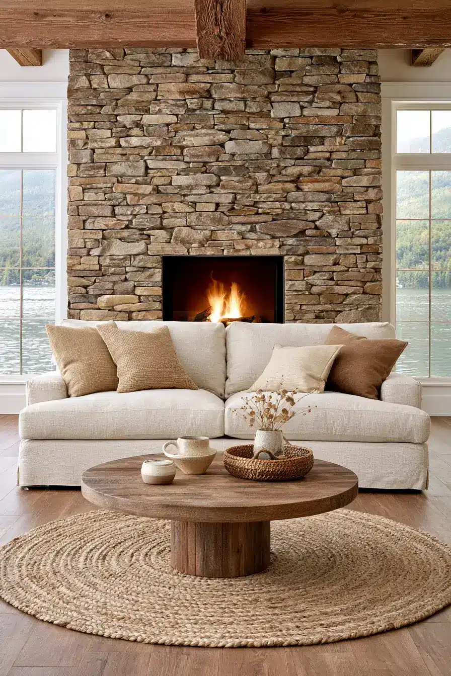 27 Cozy Lake Cabin Interiors Filled With Rustic Charm