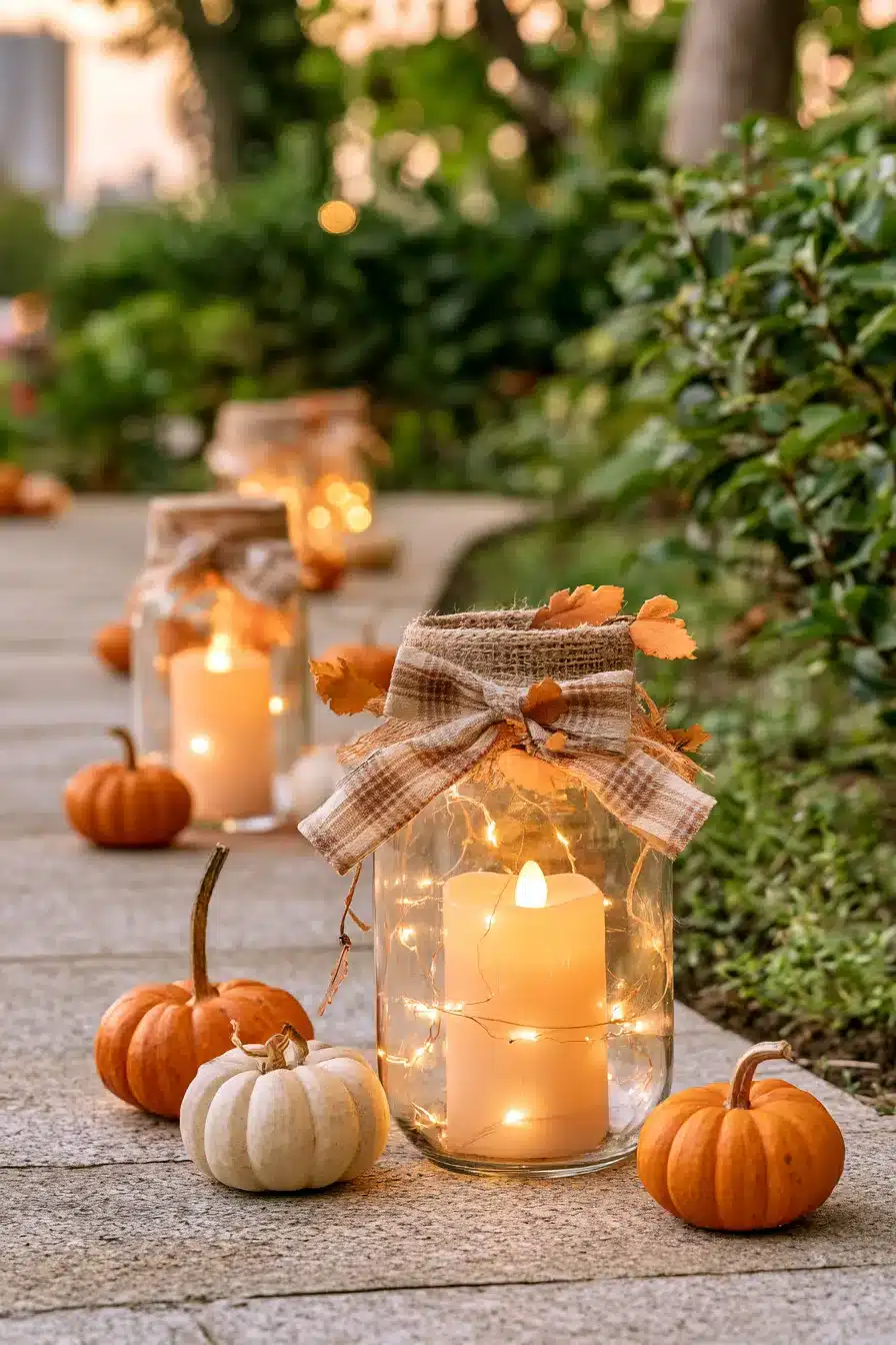 27 Outdoor Fall Decorations for a Warm and Welcoming Home