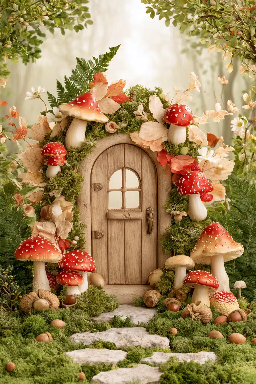 27 Gorgeous Fall Front Door Wreaths for a Warm Autumn Welcome