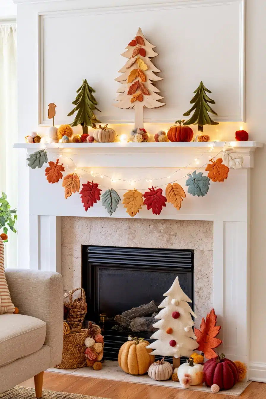 27 Autumn Fireplace Decor Ideas for a Warm Cozy Home