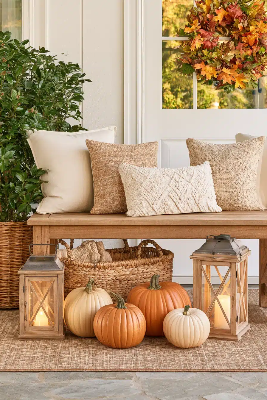 27 Beautiful Autumn Front Porch Decor Ideas for a Warm Seasonal Welcome