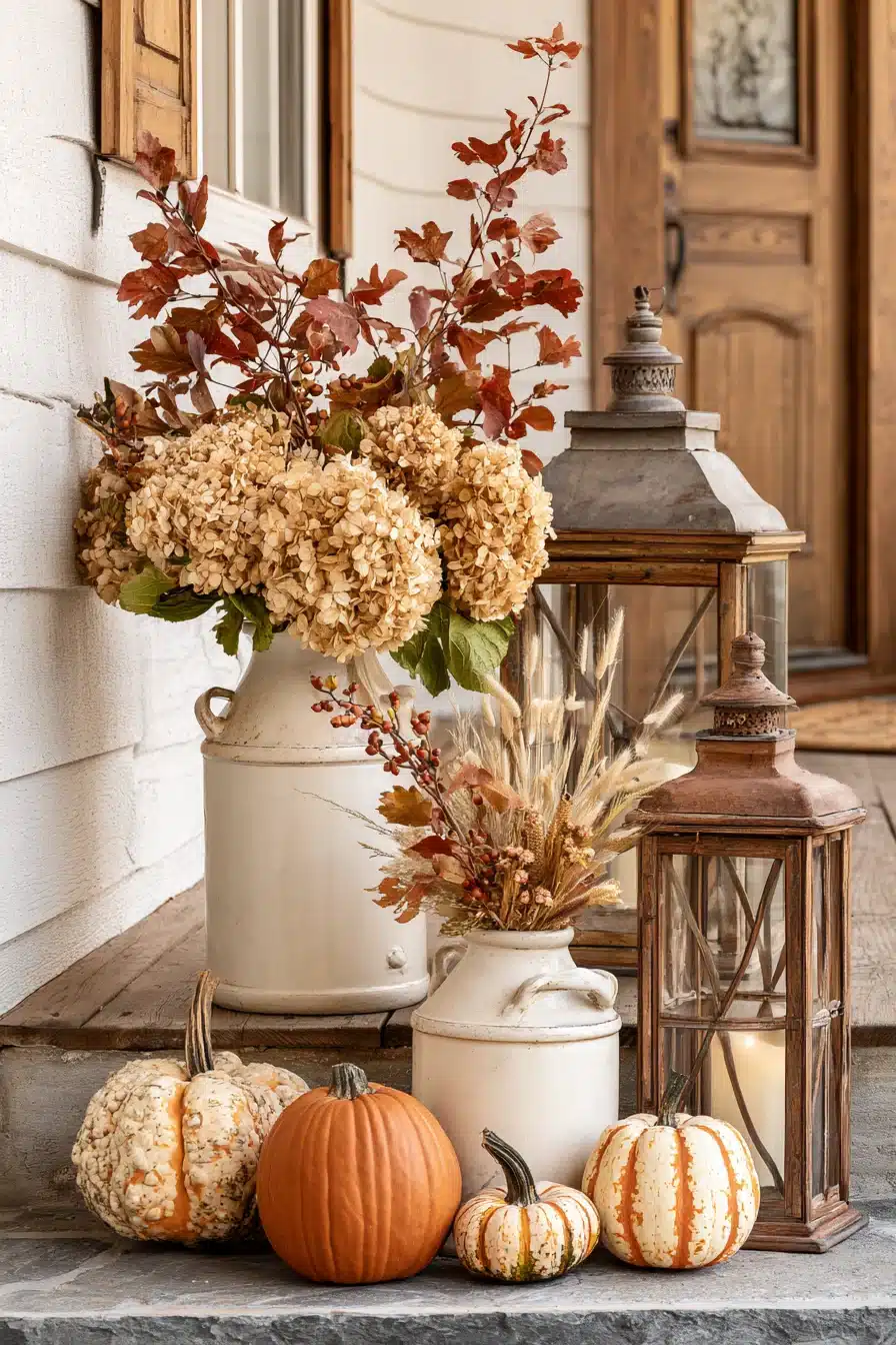 27 Beautiful Autumn Front Porch Decor Ideas for a Warm Seasonal Welcome