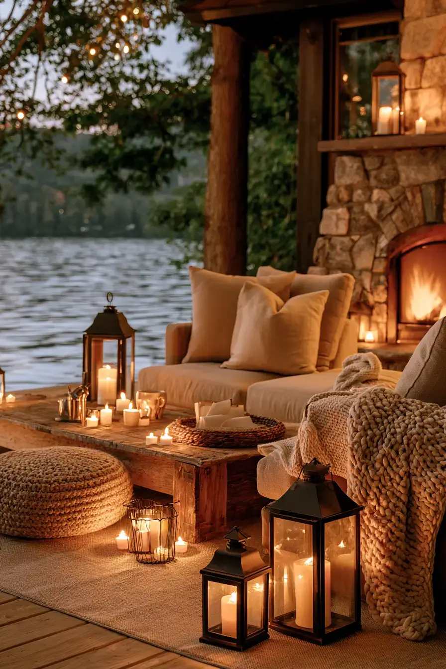 27 Cozy Lake Cabin Interiors Filled With Rustic Charm