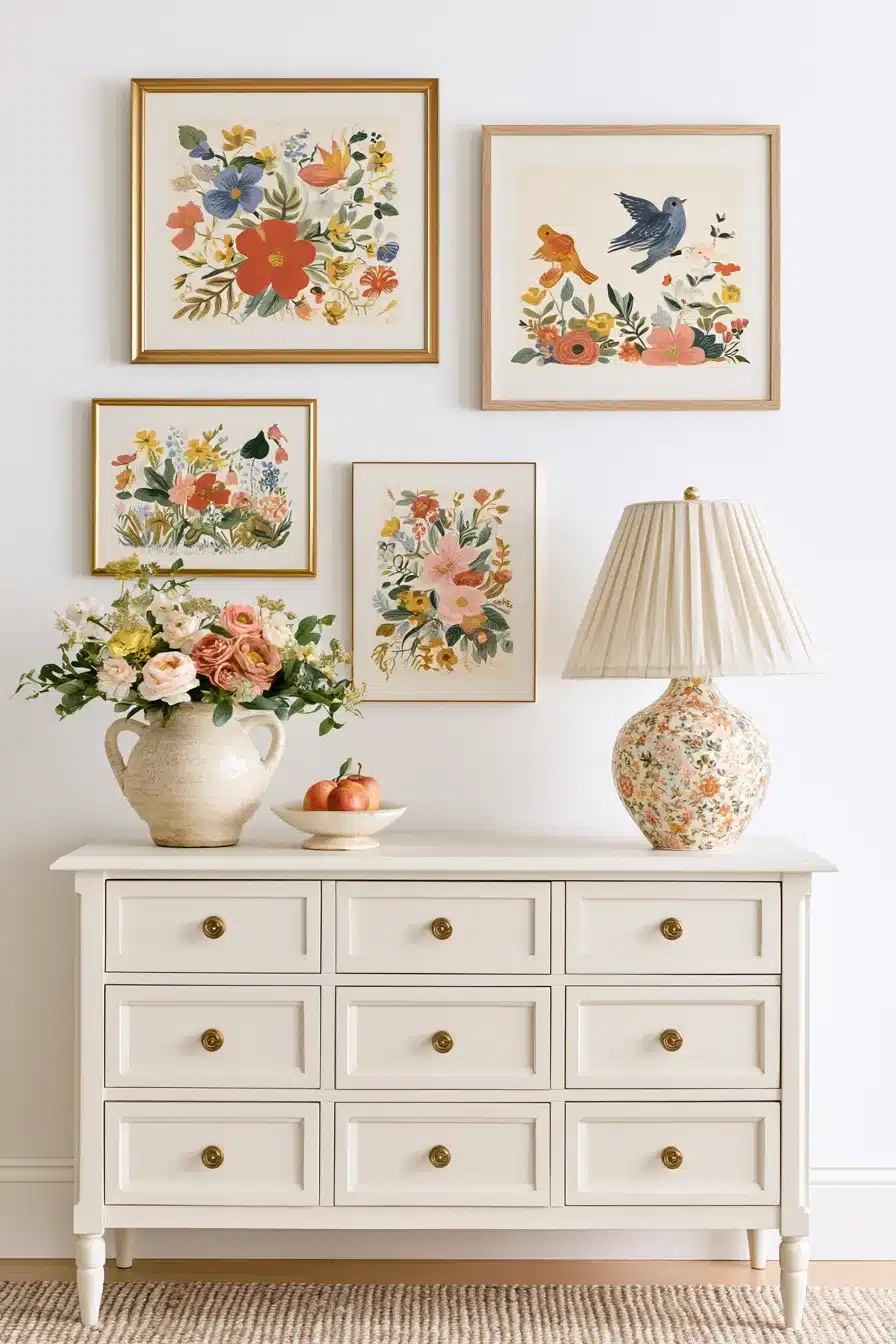 27 Dreamy Cottagecore Wall Decor Ideas for a Charming Romantic Home