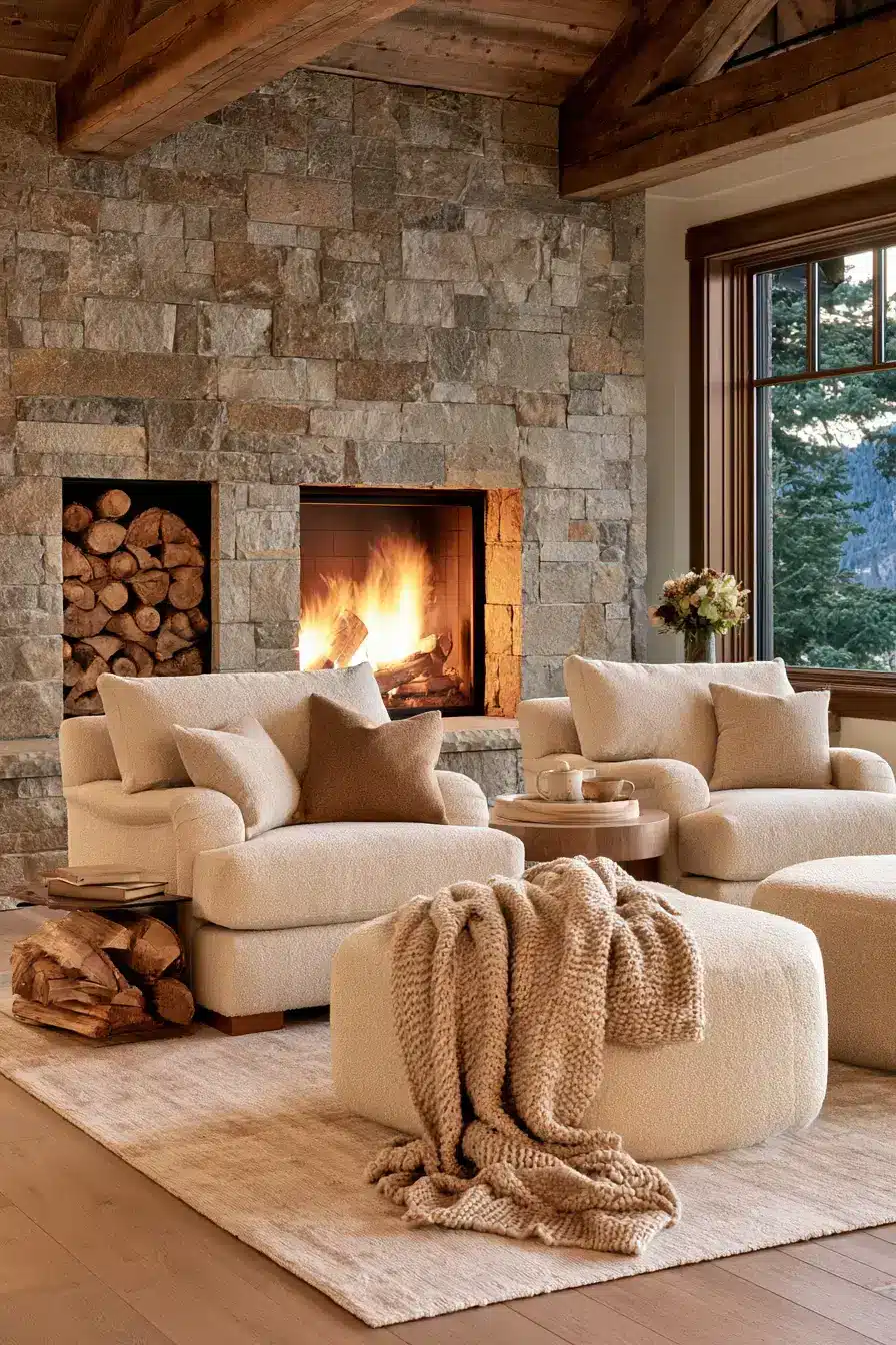 27 Cozy Lake Cabin Interiors Filled With Rustic Charm