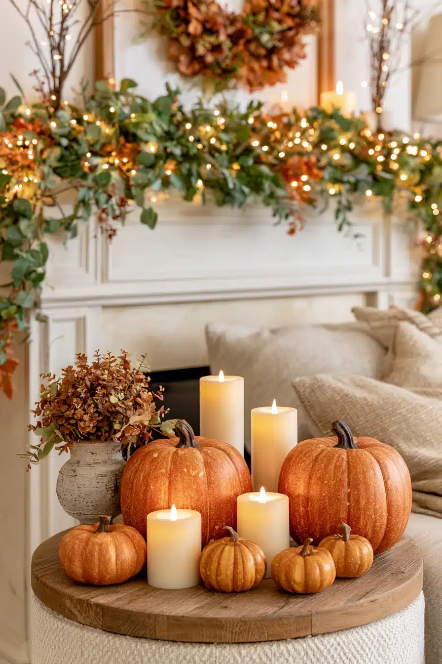 27 Autumn Fireplace Decor Ideas for a Warm Cozy Home