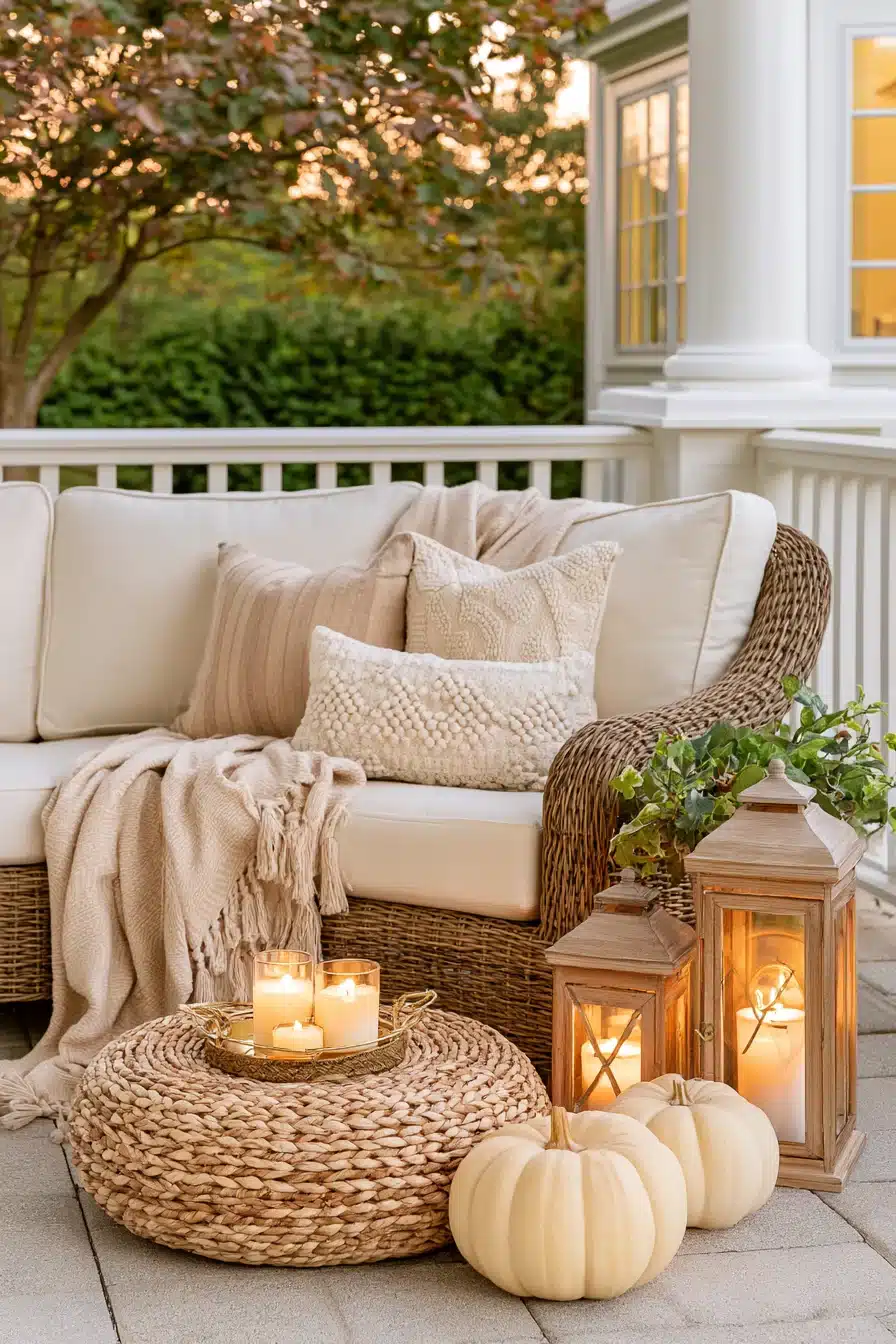 27 Beautiful Thanksgiving Porch Decorations for a Warm Holiday Welcome
