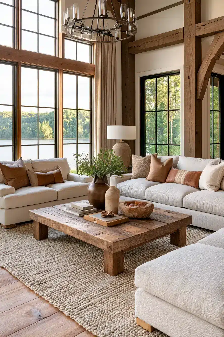 27 Cozy Lake Cabin Interiors Filled With Rustic Charm