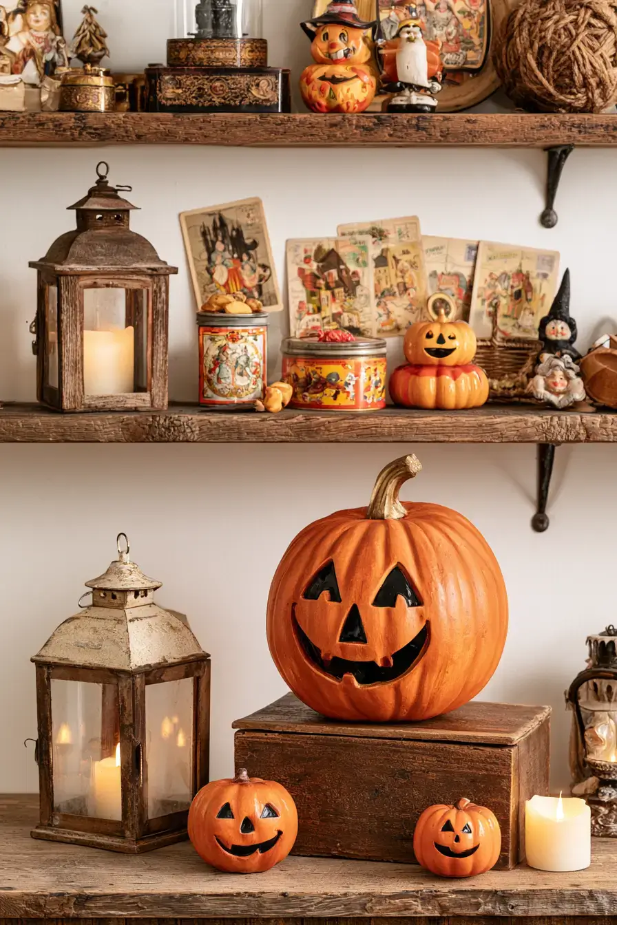 27 Enchanting Vintage Halloween Decor Ideas Filled With Nostalgic Charm
