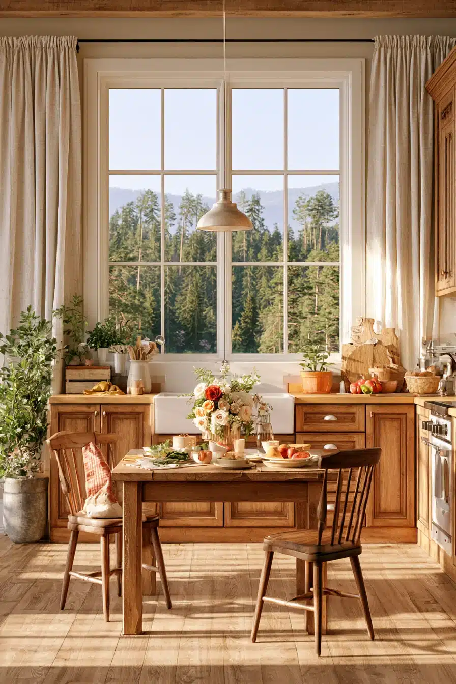 27 Cozy Cabin Kitchen Ideas for a Warm Rustic Retreat