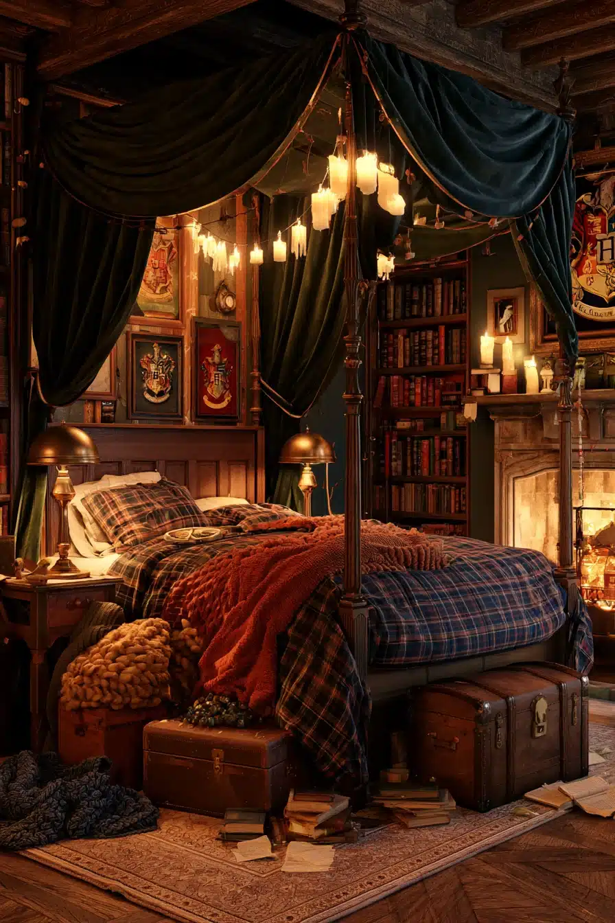 27 Magical Harry Potter Room Decor Ideas Every Fan Will Love