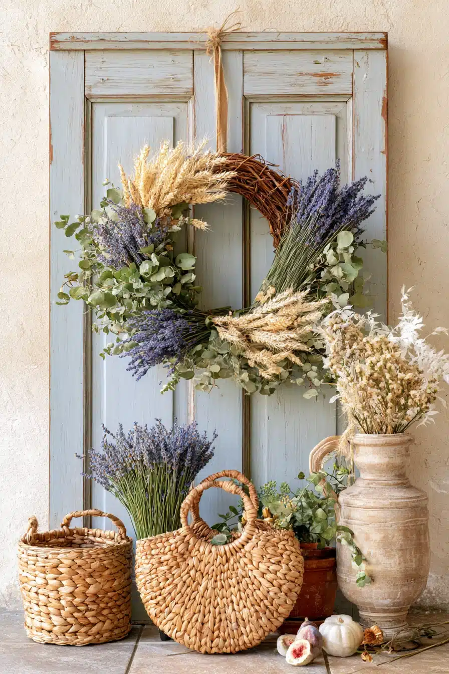 27 Beautiful Fall Wreaths for Your Front Door to Welcome Autumn in Style