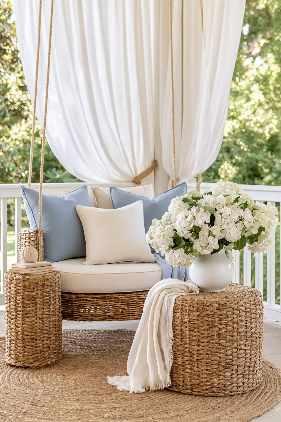 27 Dreamy Porch Swing Ideas for a Cozy Outdoor Escape