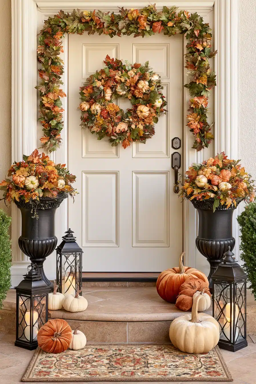 27 Outdoor Fall Decorations for a Warm and Welcoming Home