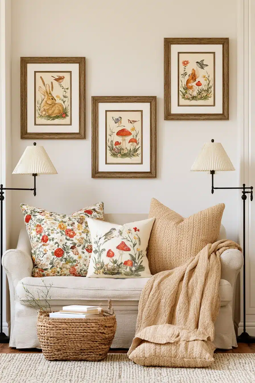 27 Dreamy Cottagecore Wall Decor Ideas for a Charming Romantic Home