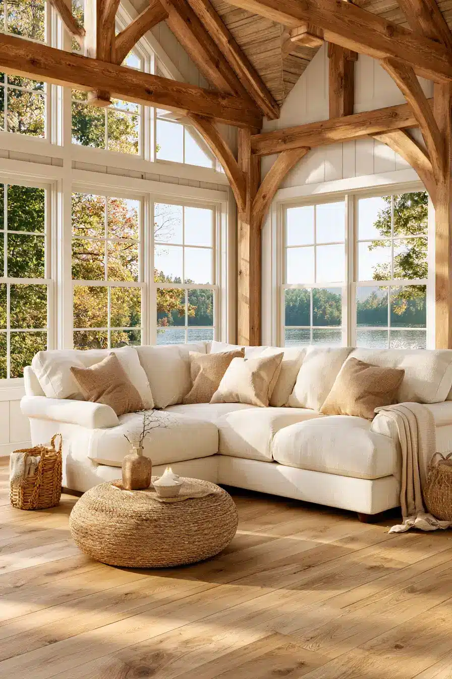 27 Cozy Lake Cabin Interiors Filled With Rustic Charm