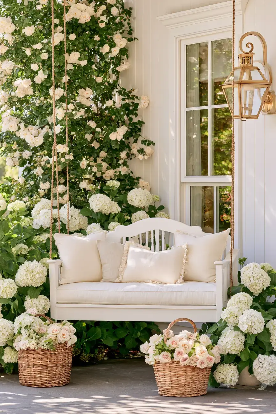 27 Dreamy Porch Swing Ideas for a Cozy Outdoor Escape
