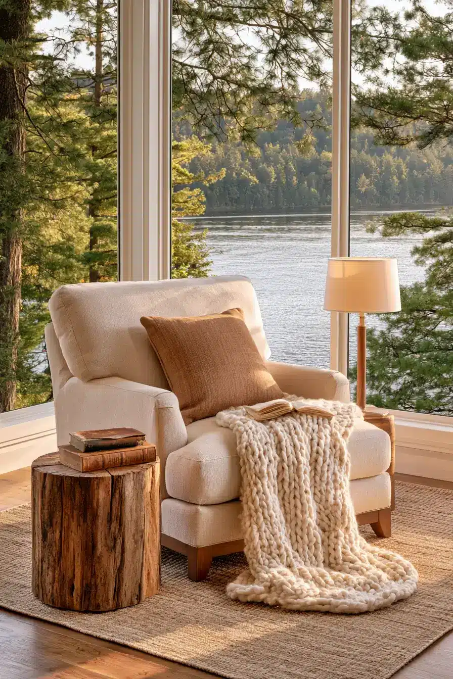 27 Cozy Lake Cabin Interiors Filled With Rustic Charm