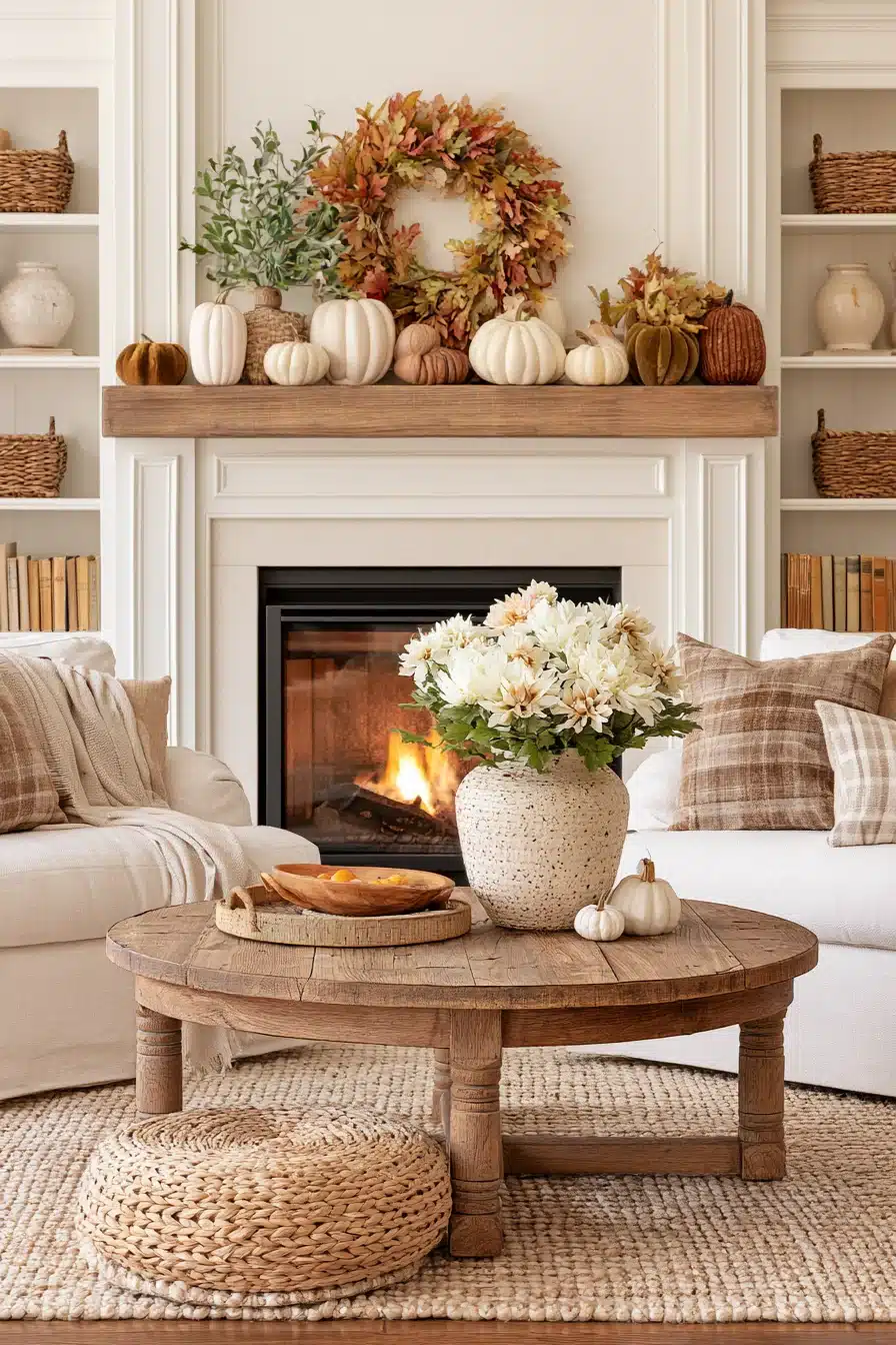 27 Cozy Fall Living Room Decor Ideas for a Warm and Inviting Home
