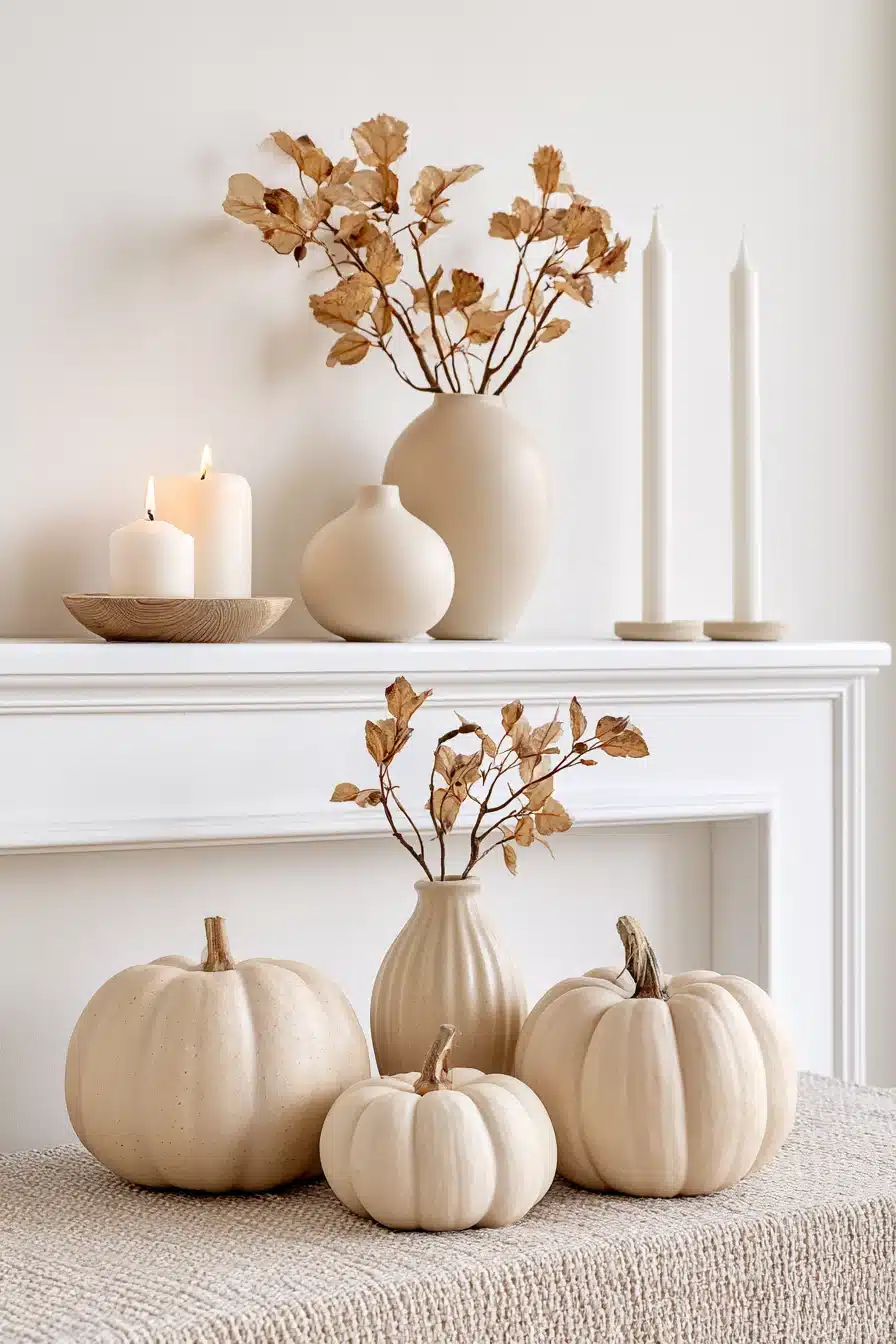 27 Autumn Fireplace Decor Ideas for a Warm Cozy Home