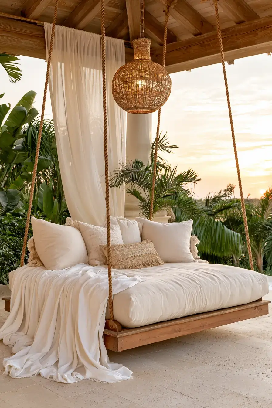 27 Dreamy Porch Swing Ideas for a Cozy Outdoor Escape