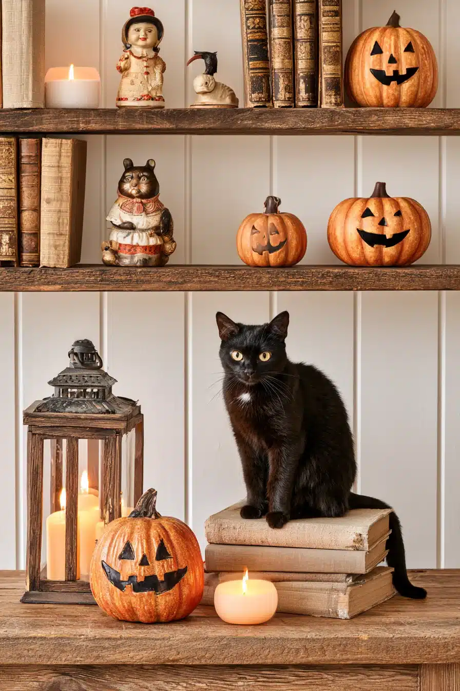 27 Nostalgic Halloween Decor Ideas Filled With Timeless Spooky Charm