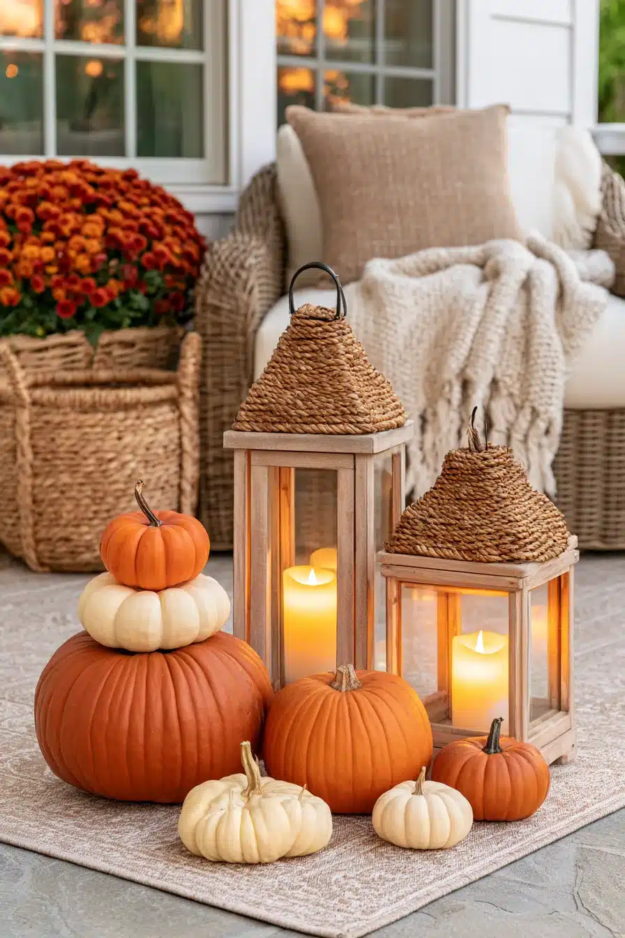 27 Beautiful Autumn Front Porch Decor Ideas for a Warm Seasonal Welcome