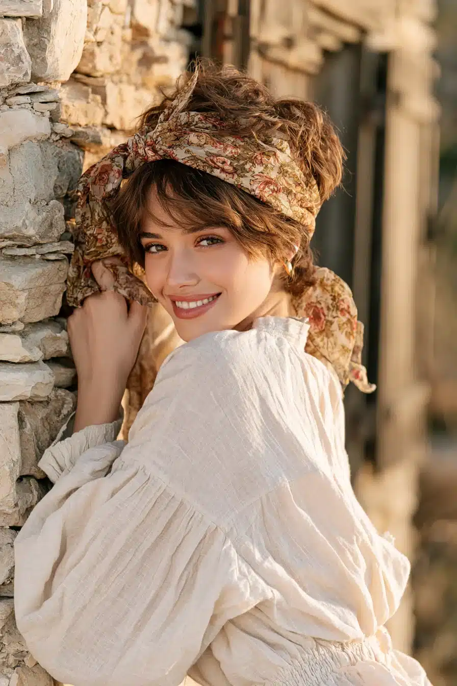 27 Charming Cottagecore Hairstyles for Short Hair With Romantic Countryside Style