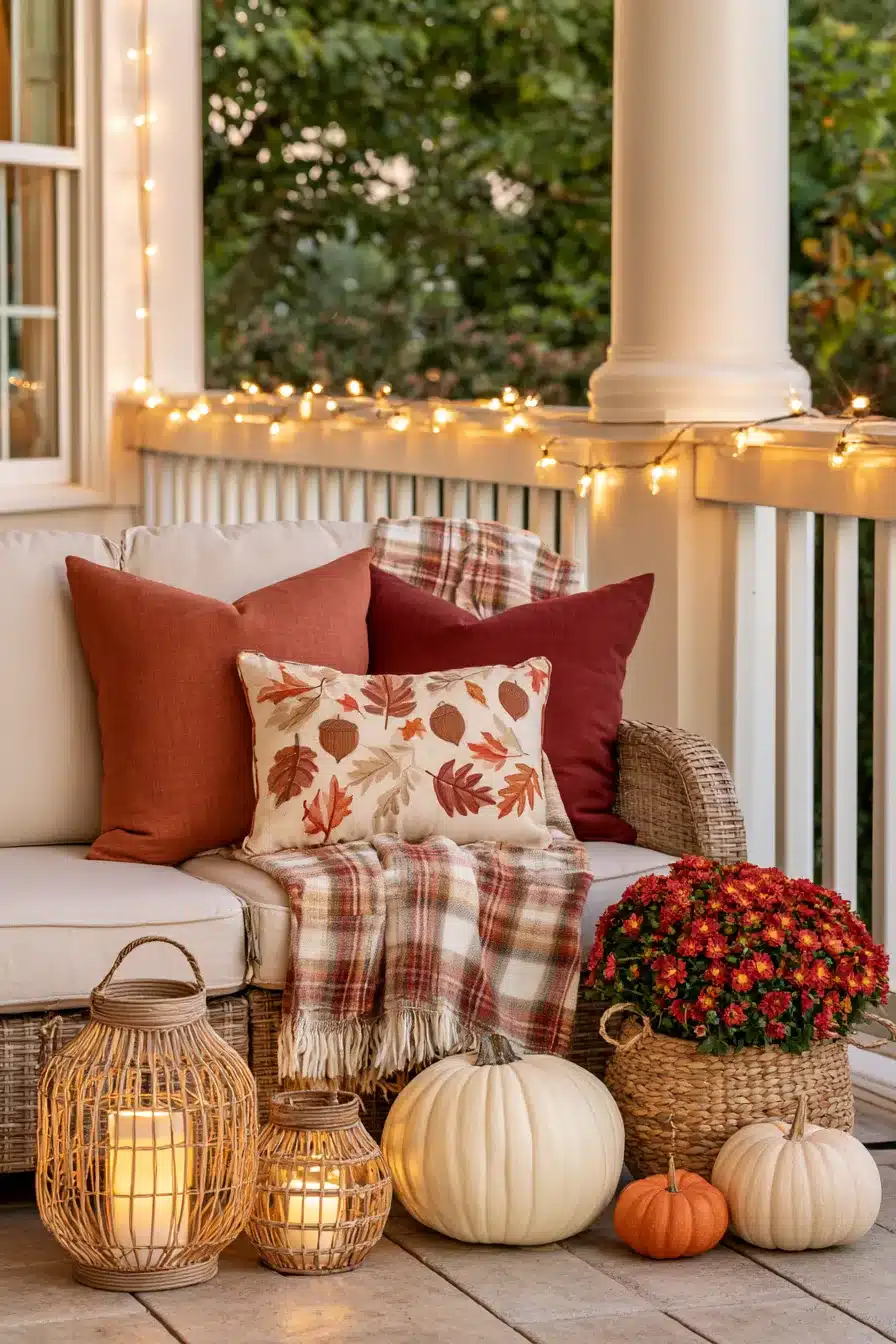 27 Outdoor Fall Decorations for a Warm and Welcoming Home