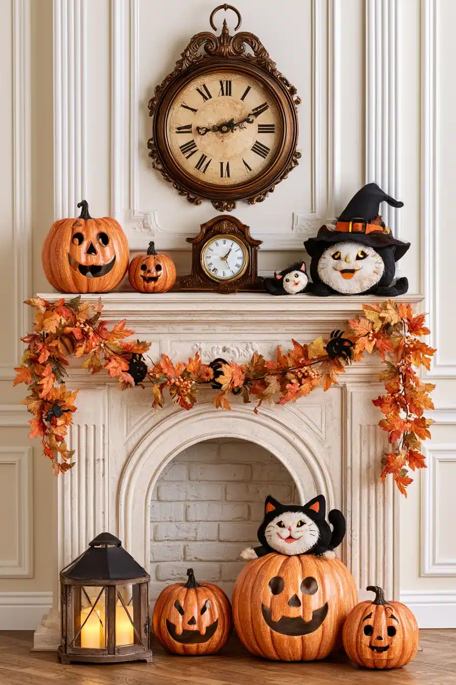 27 Nostalgic Halloween Decor Ideas Filled With Timeless Spooky Charm