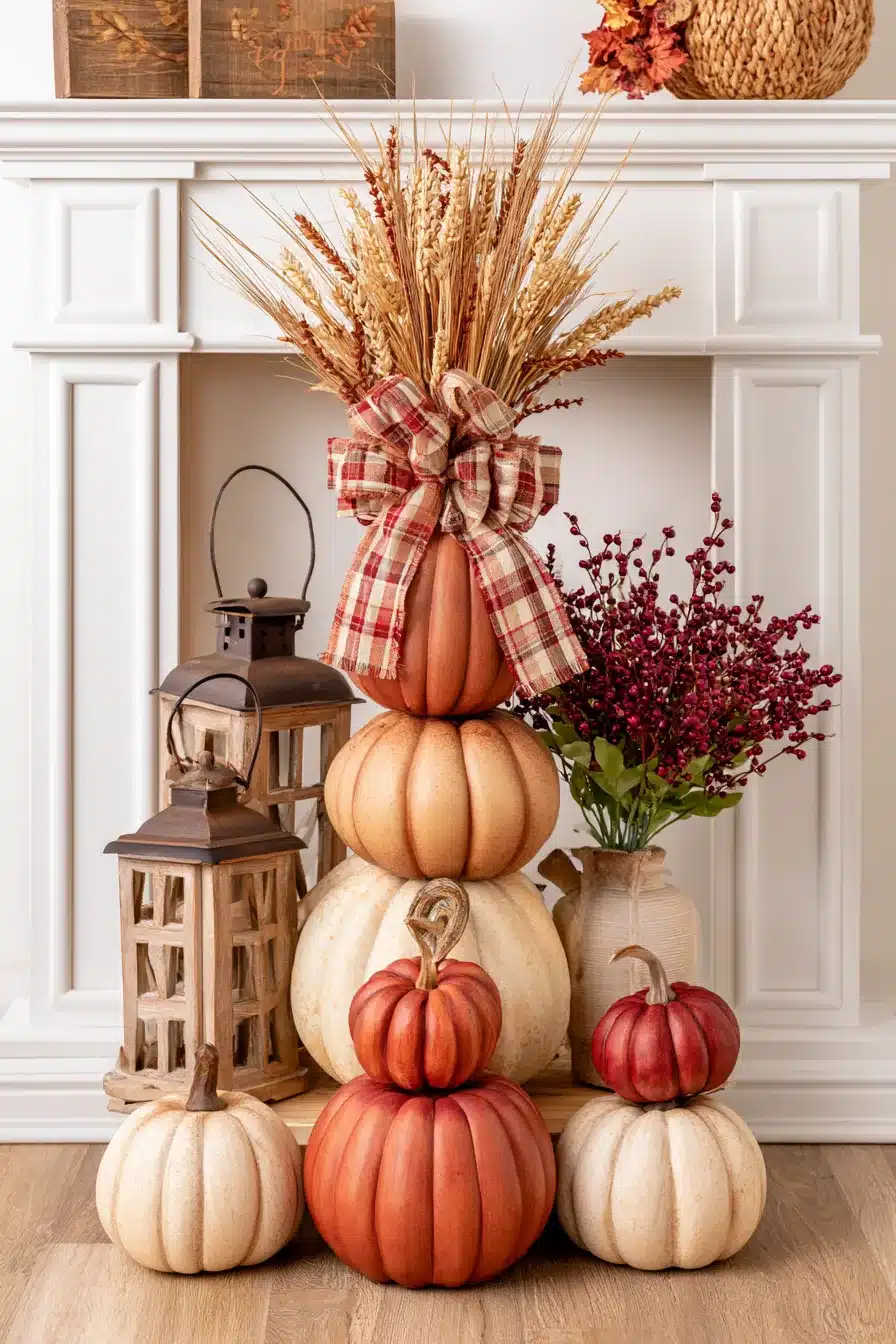 27 Autumn Fireplace Decor Ideas for a Warm Cozy Home