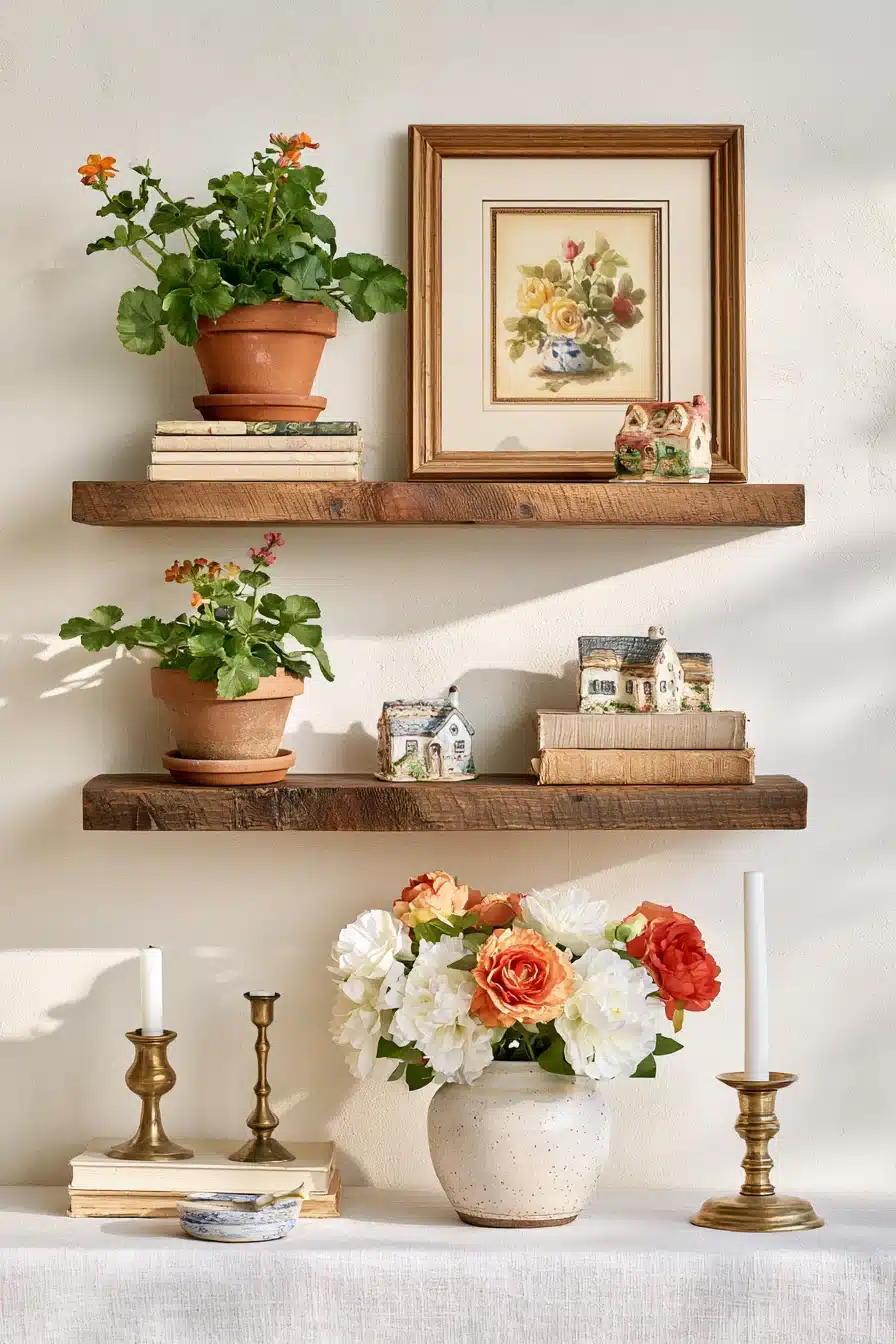 27 Dreamy Cottagecore Wall Decor Ideas for a Charming Romantic Home