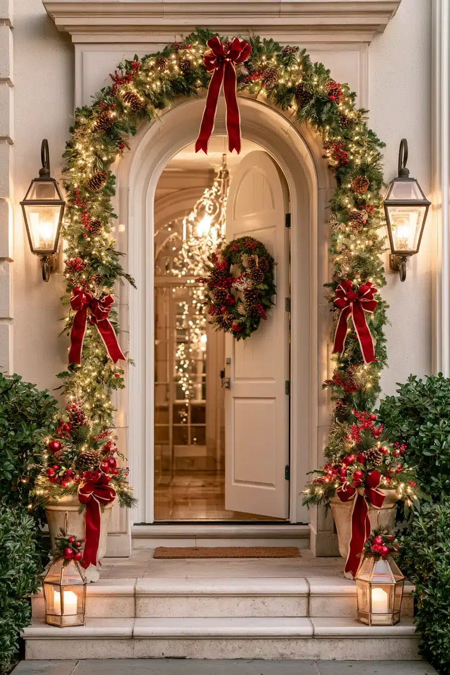 27 Magical Front Porch Christmas Decor Ideas For A Warm Festive Welcome